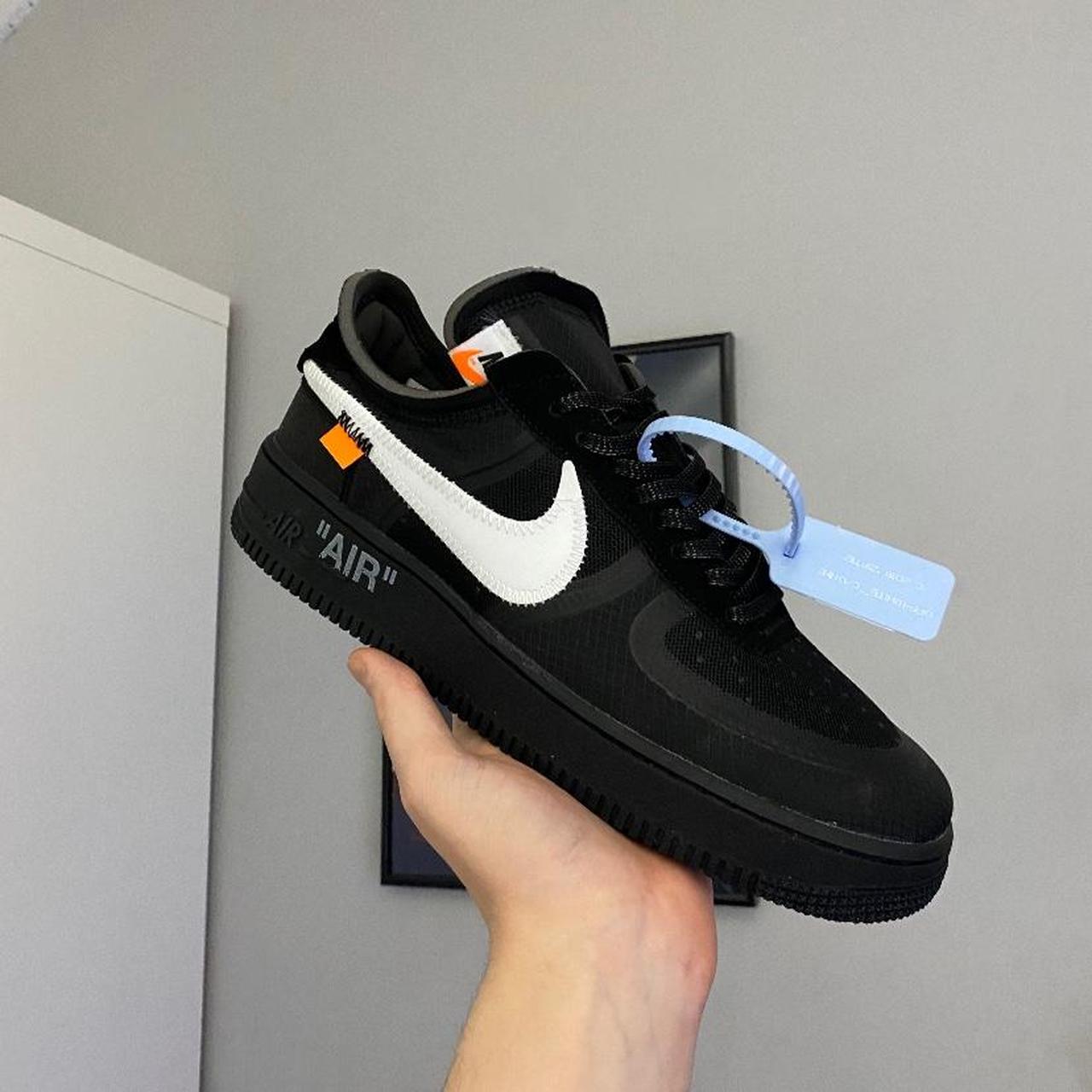 Nike Air Force x OffWhite With Box - Depop