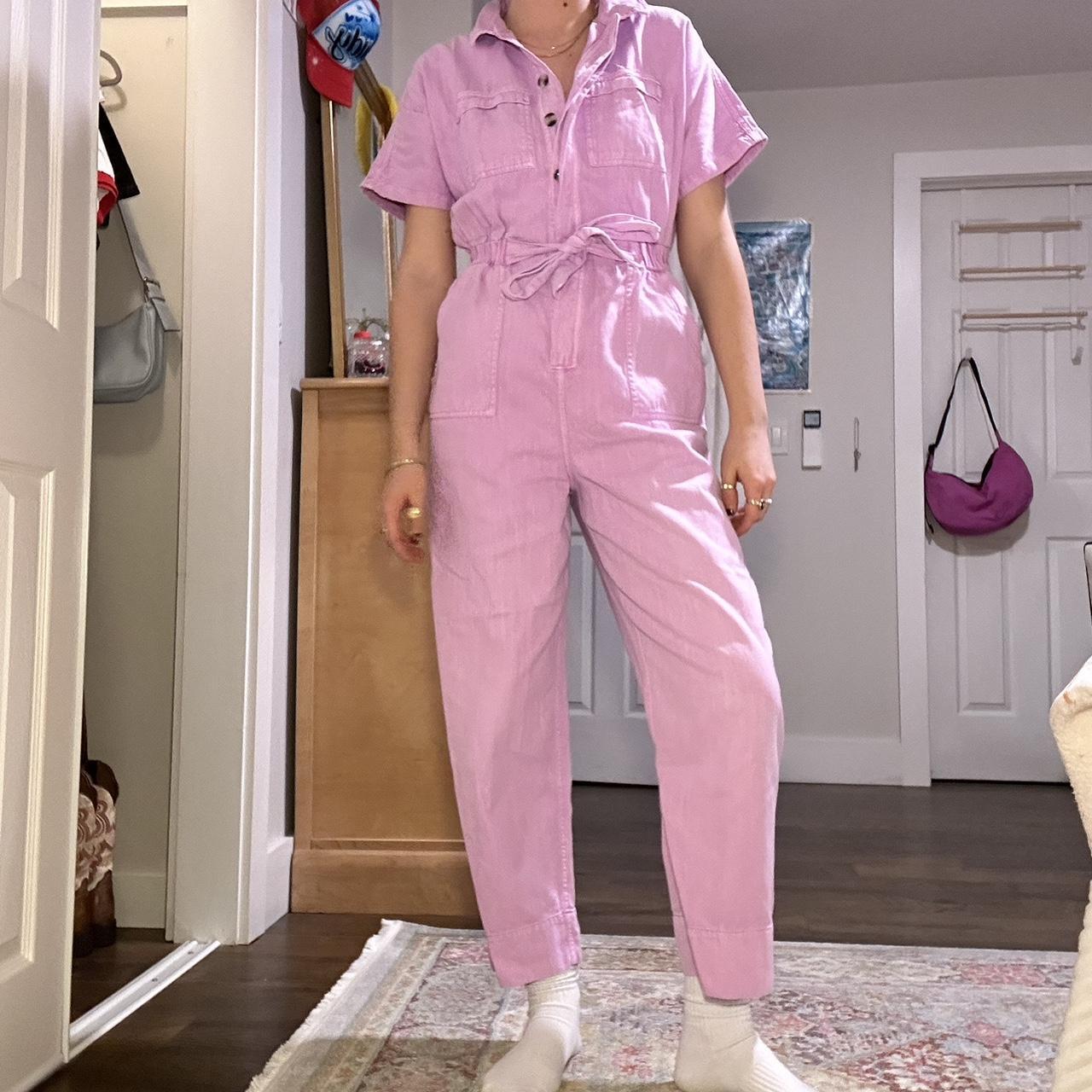 Target sales pink jumpsuit