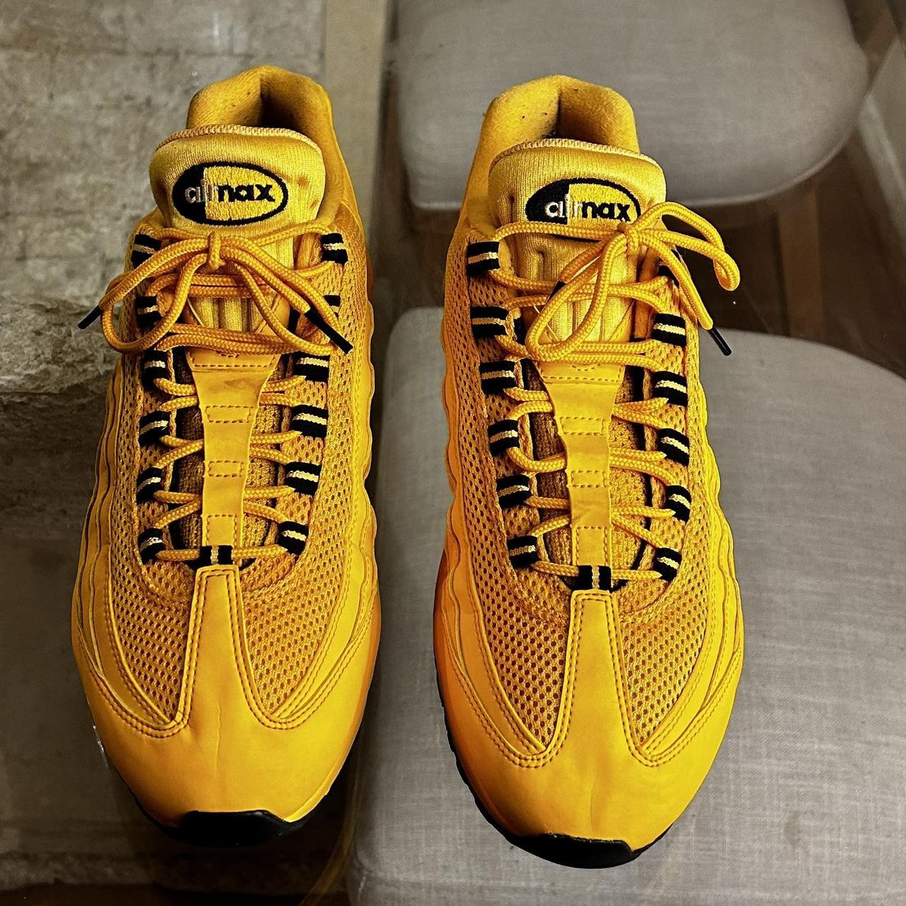 NIKE Air Max 1 10.5 イエロー Nike Air Max 95 NYC Special “Taxi” used but In great | Depop