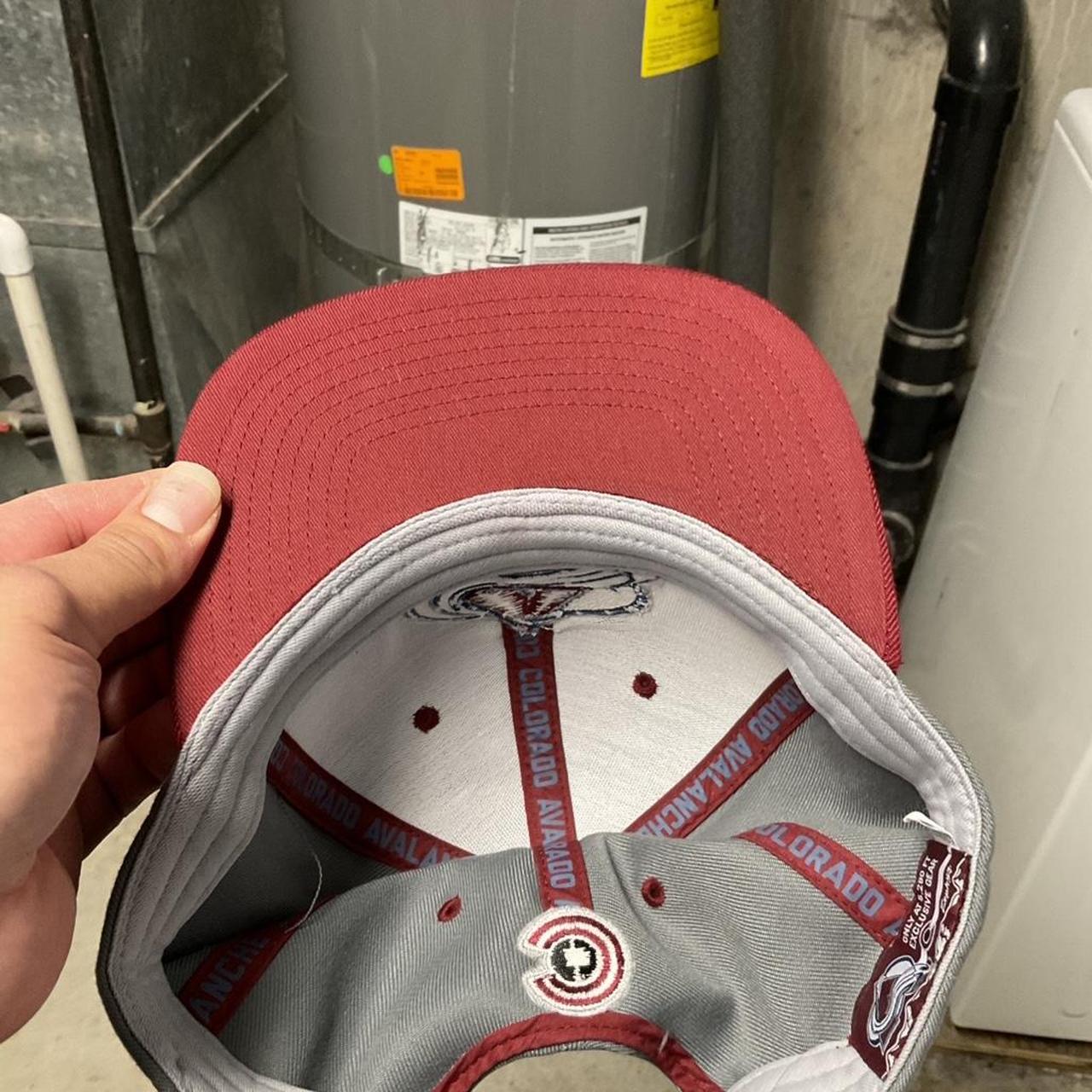 Zephyr Men's Caps - Multi/Grey – Grey and red Col… - image 4