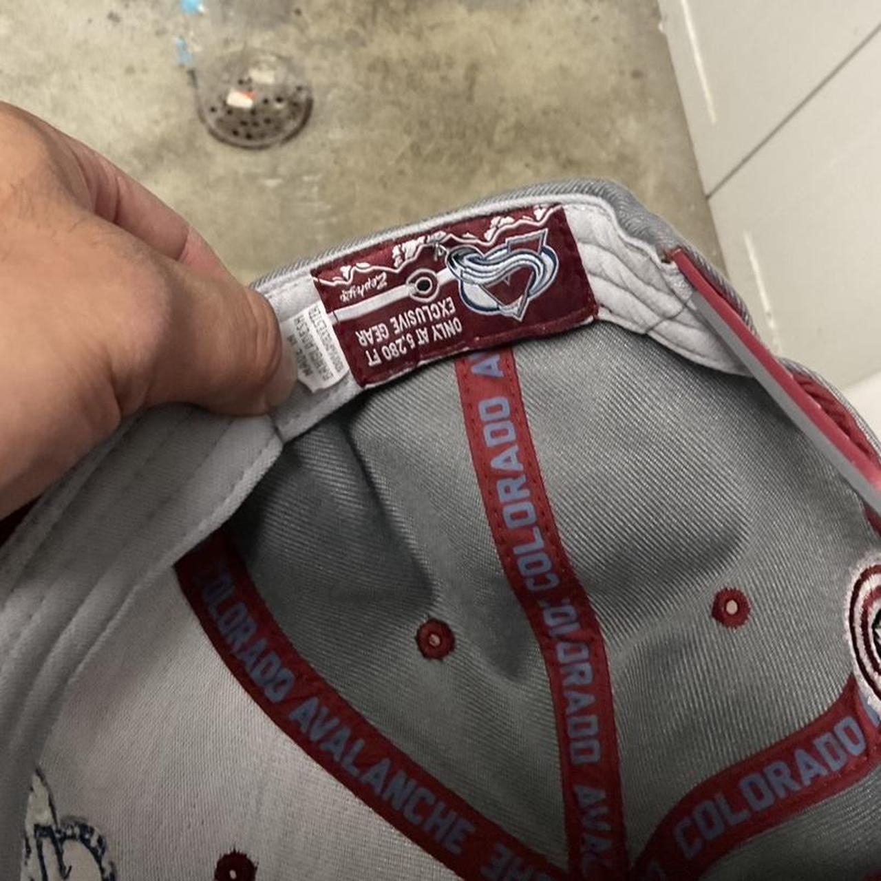 Zephyr Men's Caps - Multi/Grey – Grey and red Col… - image 5