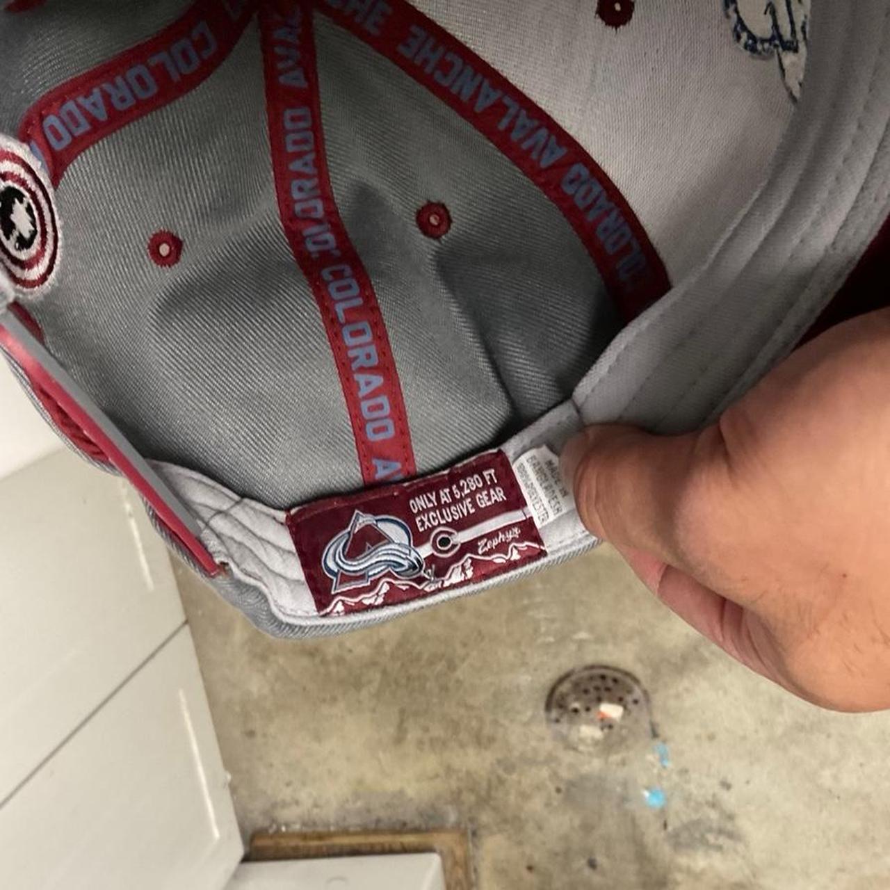 Zephyr Men's Caps - Multi/Grey – Grey and red Col… - image 6