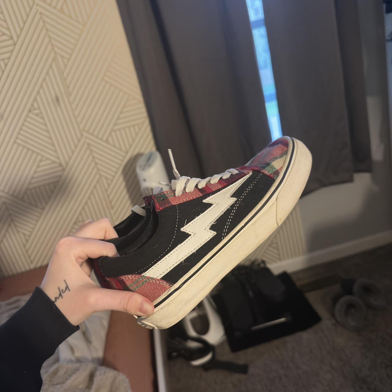 revenge x storm plaid collab vans i don t