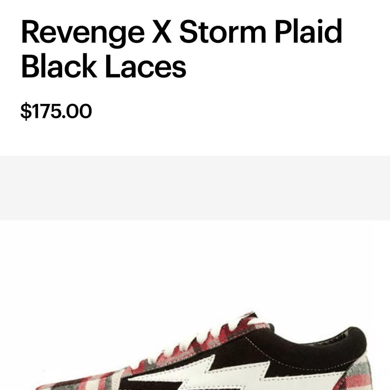 revenge x storm plaid collab vans ⚡️ i Depop