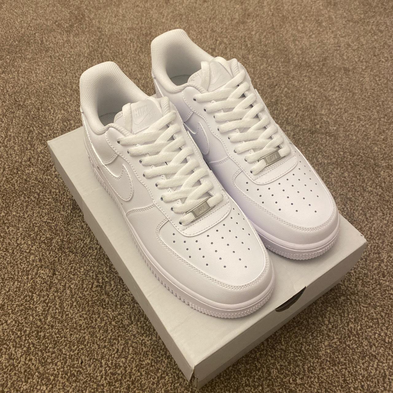mens all white air force 1