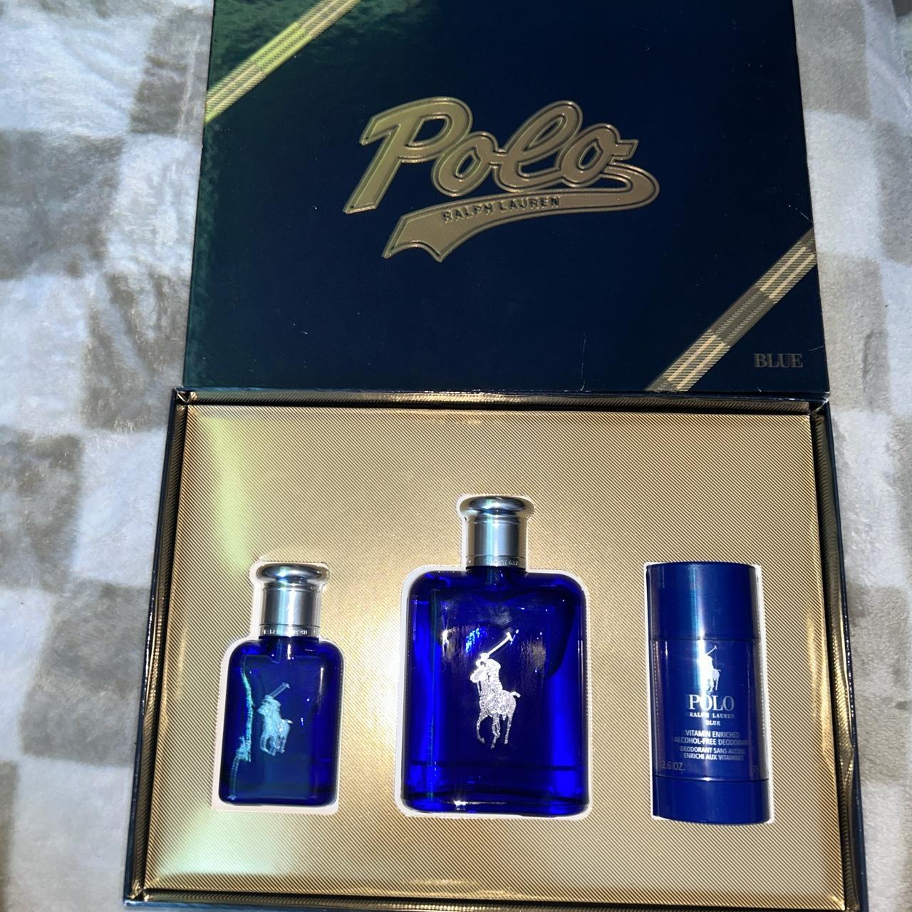 Polo Ralph Lauren cologne and deodorant set blue Depop