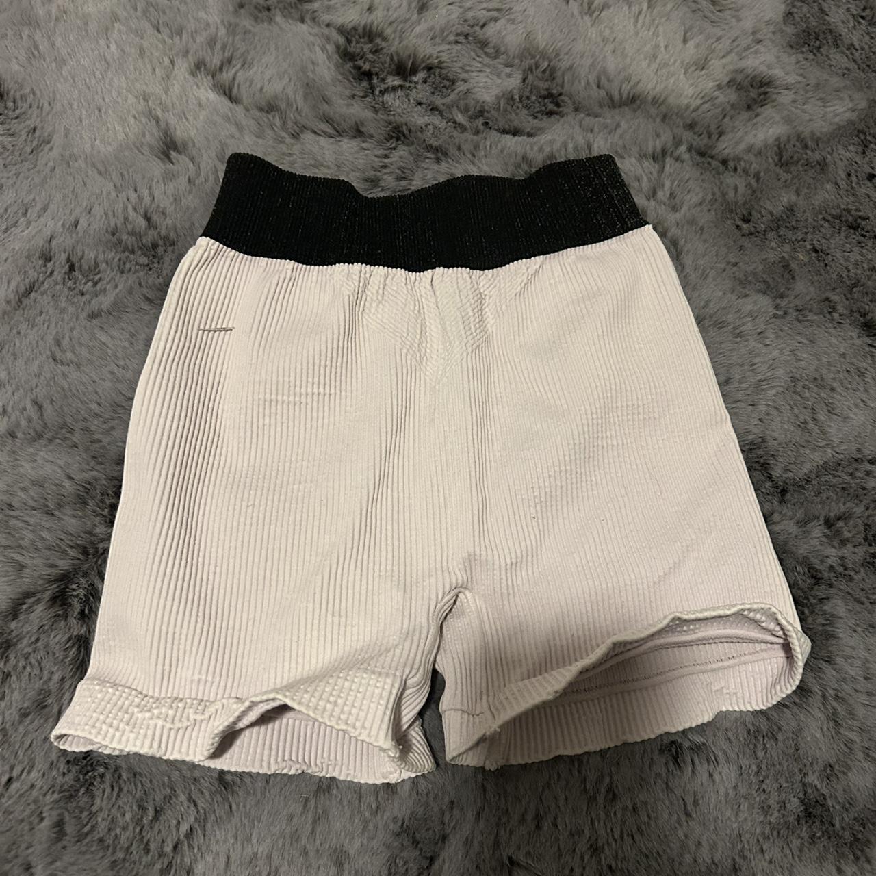 Free people Workout Biker Shorts -Size Xs/S -Light... - Depop