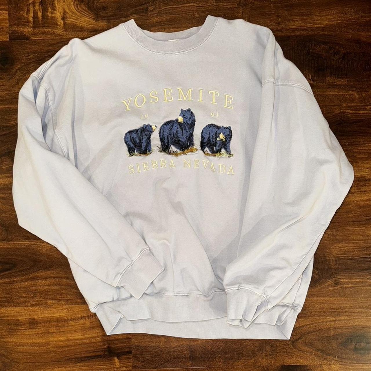 brandy yosemite crewneck heavy weight no flaws has... Depop