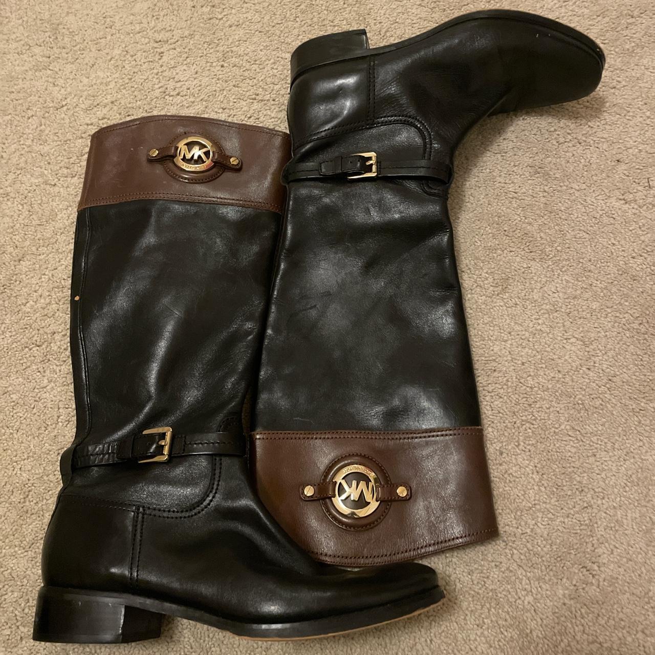 Michael kors stockard deals riding boots