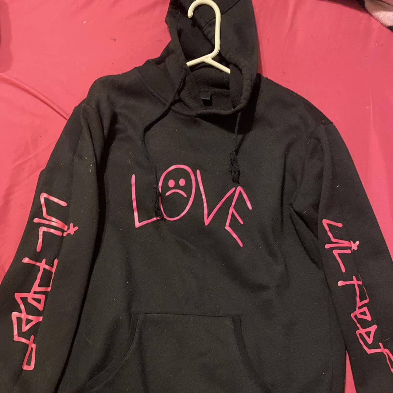 Lil peep clearance pink love hoodie