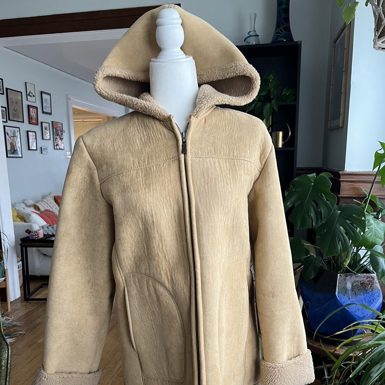 Jones new york outlet faux suede coat