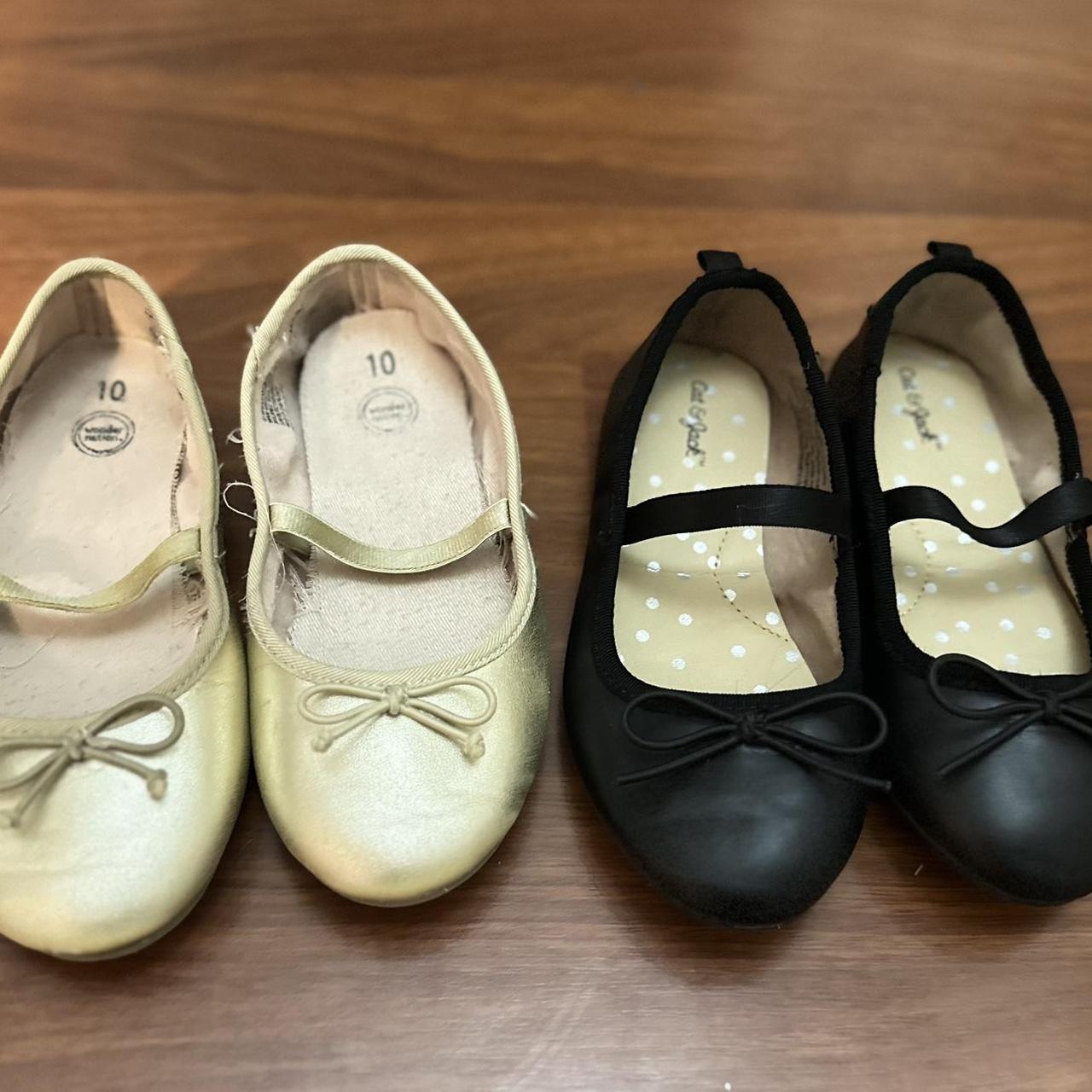 Toddler girl ballet shoes bundle size 10 Colors... Depop