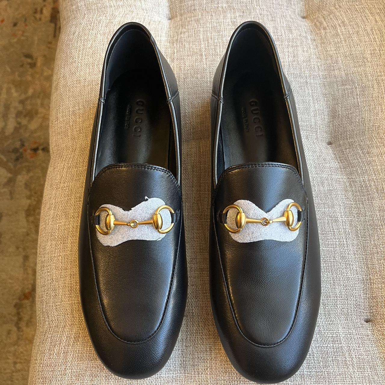 Gucci black brixton on sale loafers