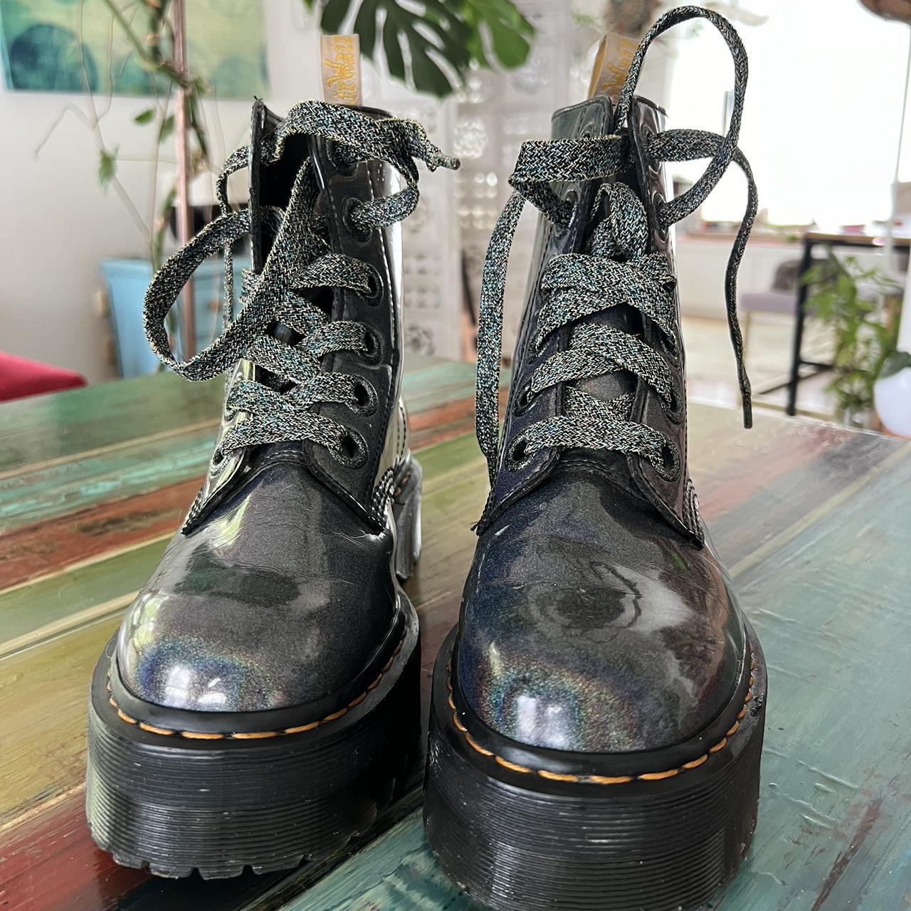 Molly Doc Martens Rainbow Black Shop Dr Martens Vegan Molly