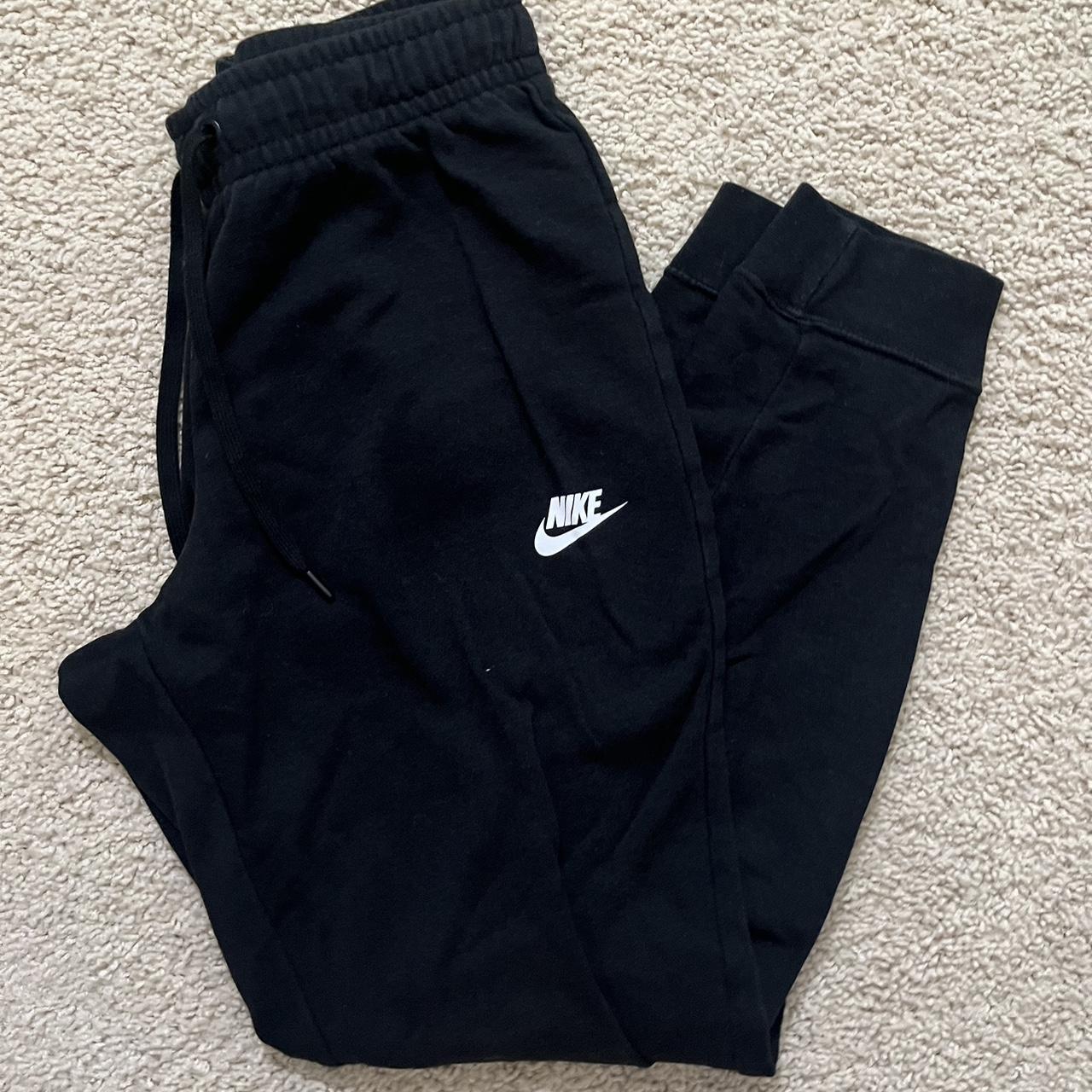 Black Nike joggers! 🩵 worn only a few times 🩵... - Depop