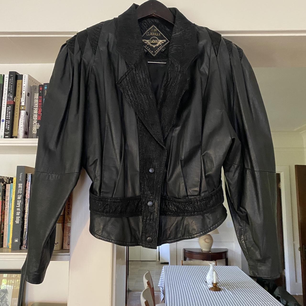 Source Unknown Women's Bomber Jacket - Black - L … - image 1