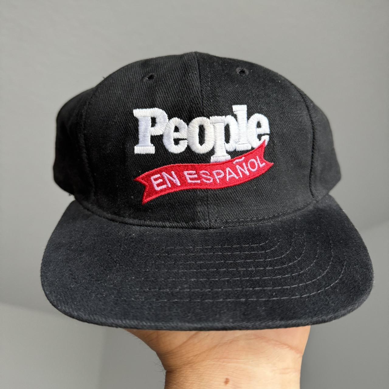 People magazine “En Espanol” black SnapBack hat...