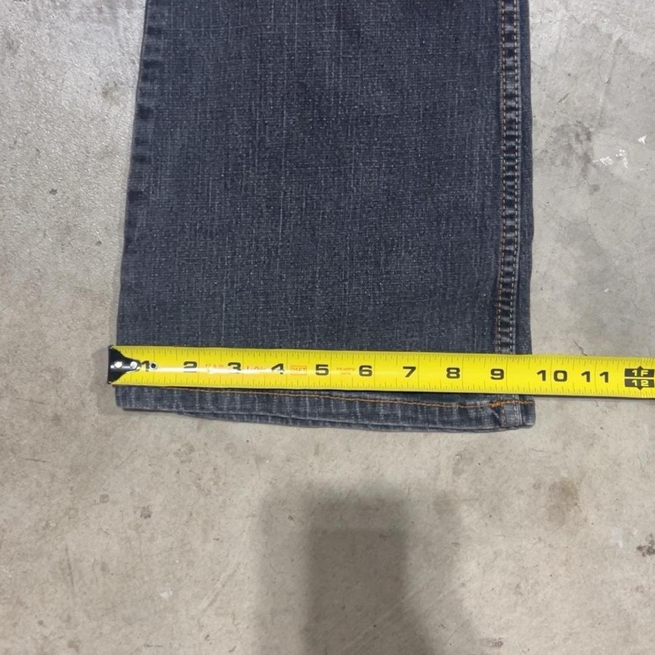 y2k Express Blues Boot Cut Blue Jeans Size: 12.5 - Depop