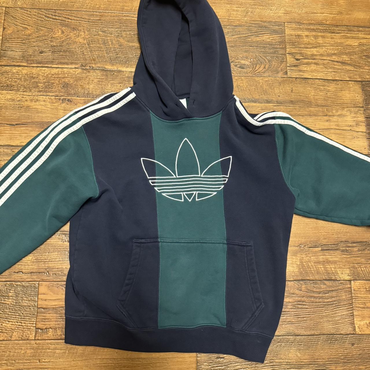 adidas off court trefoil hoodie sweatshirt