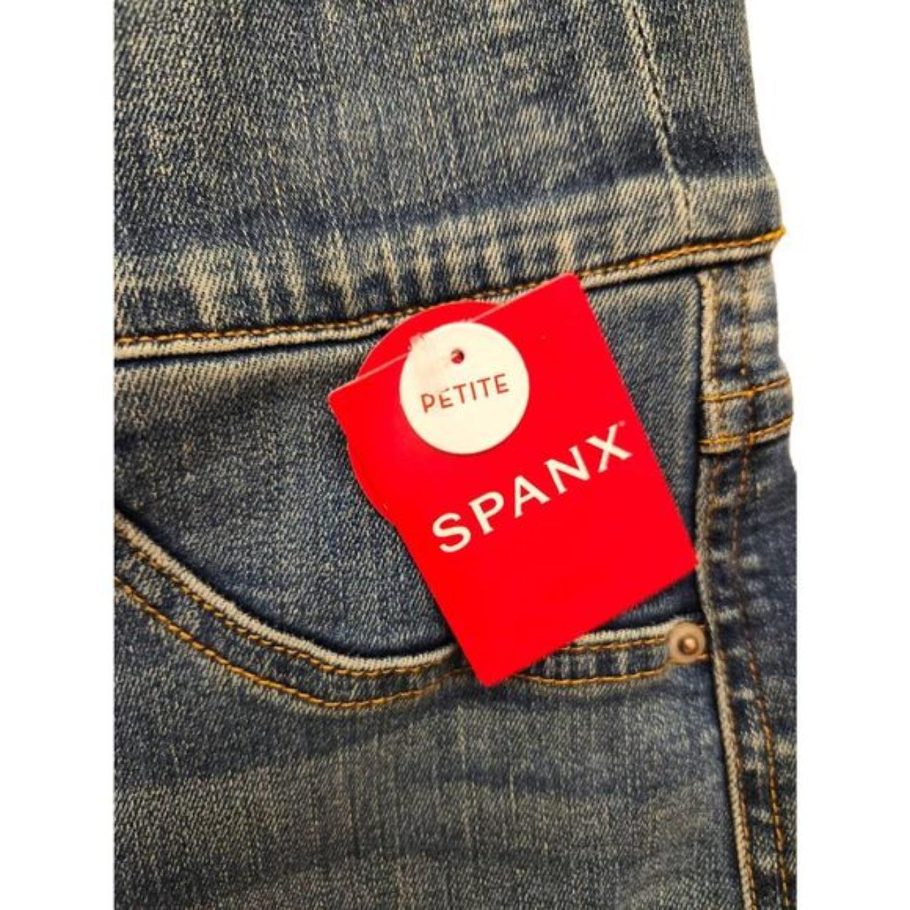 Women's Size Medium Spanx Jeans. Front pockets are - Depop