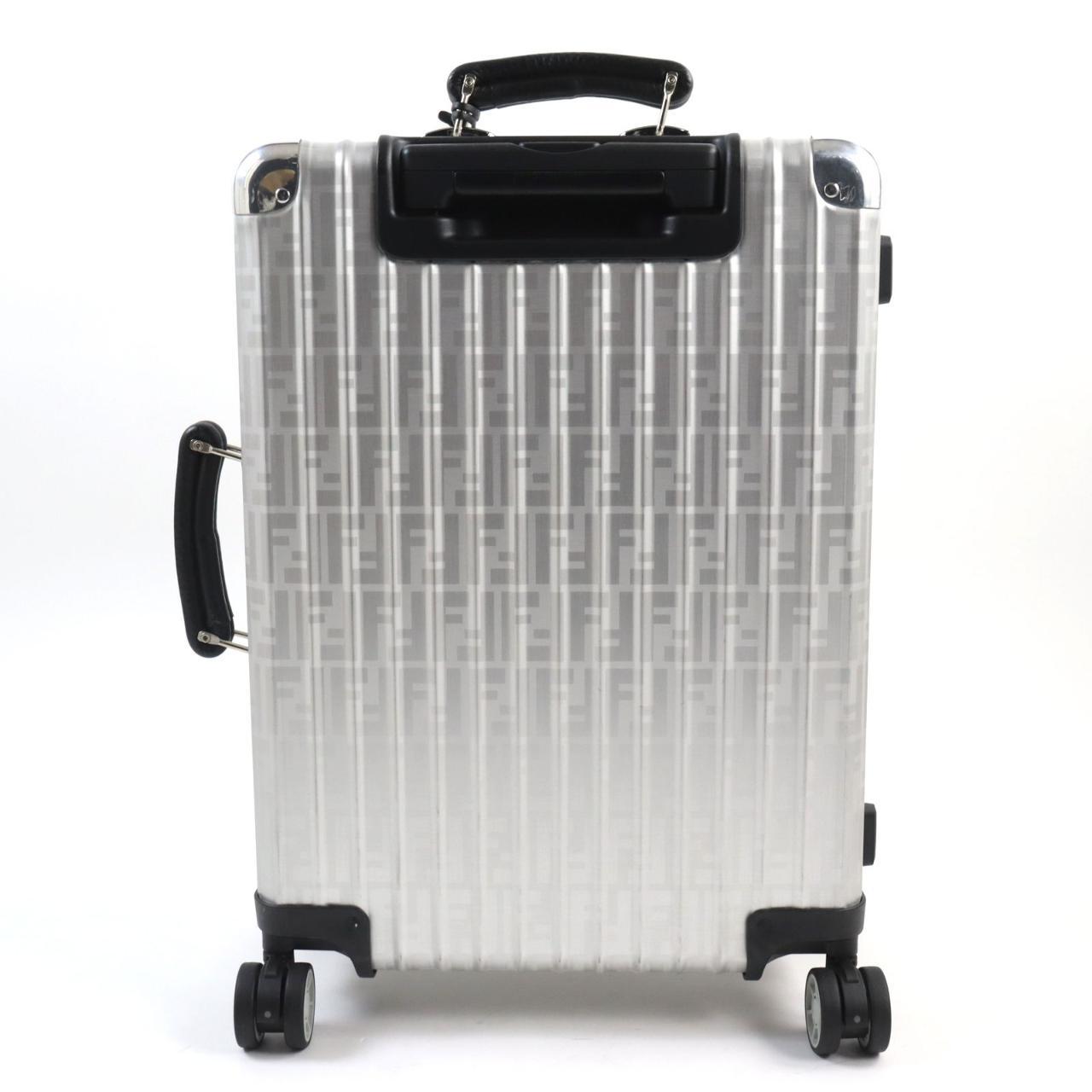 RIMOWA x FENDI Aluminum FF logo all-over pattern... - Depop