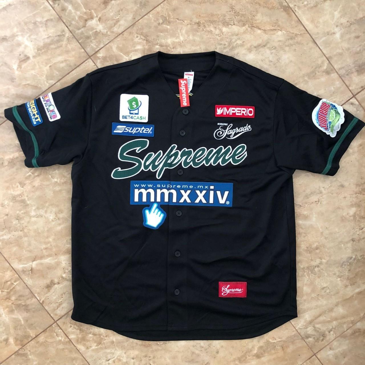 Supreme Chosen One Baseball Jersey (SS24) - $138