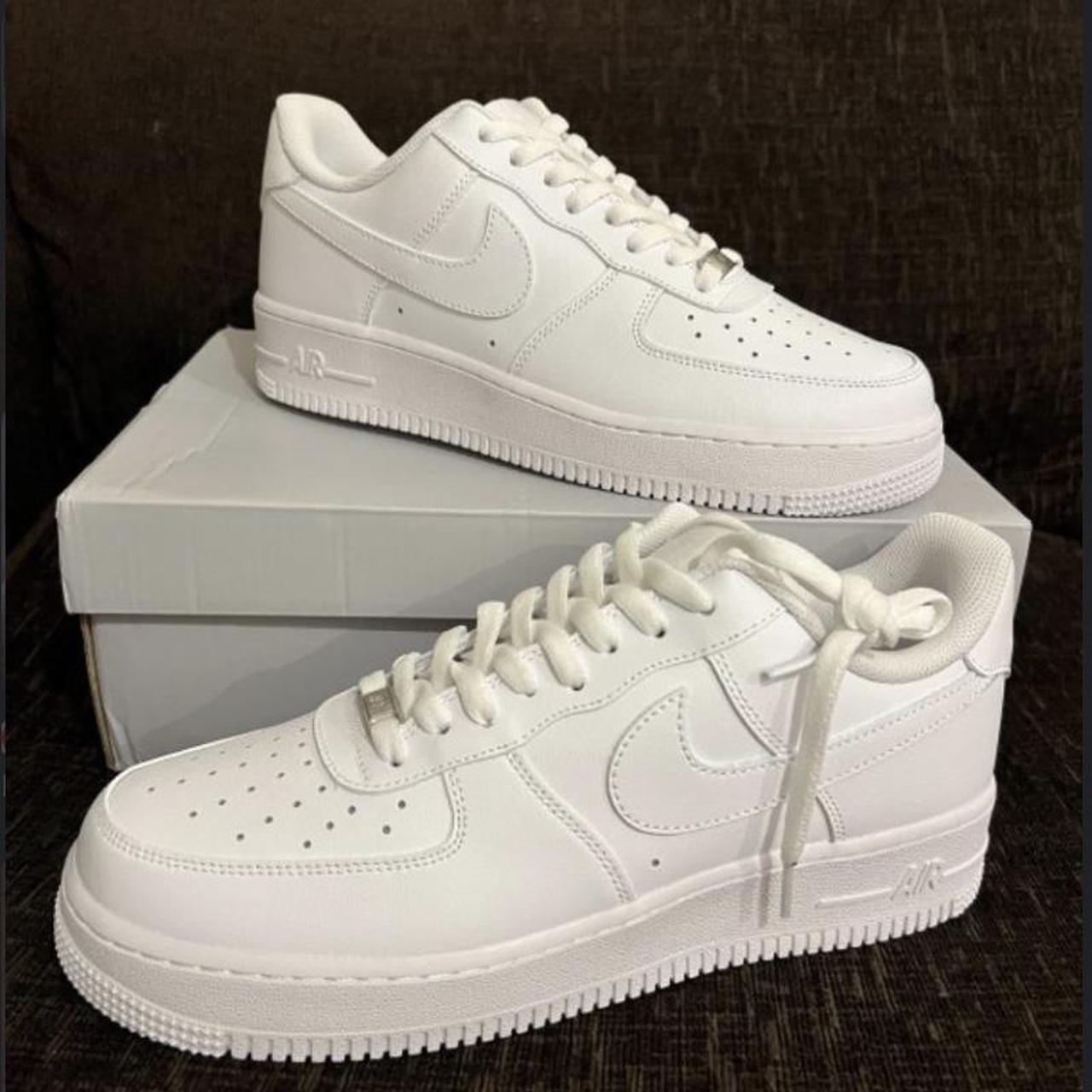 White Air force 1 ⚪️ Authentic Any size👟 Same day... - Depop