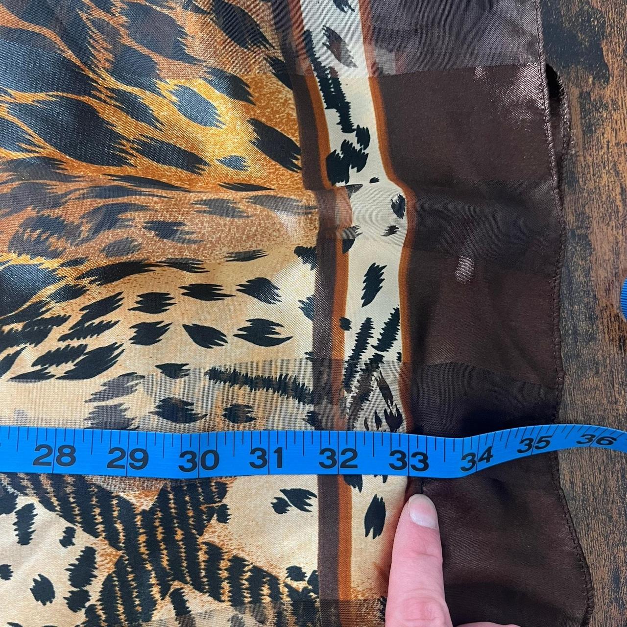 Source Unknown Women's Blouse - Black/Brown - One… - image 7