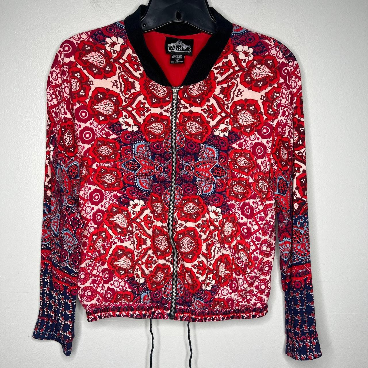Source Unknown Women's Jacket - Red/Blue - S – An… - image 1