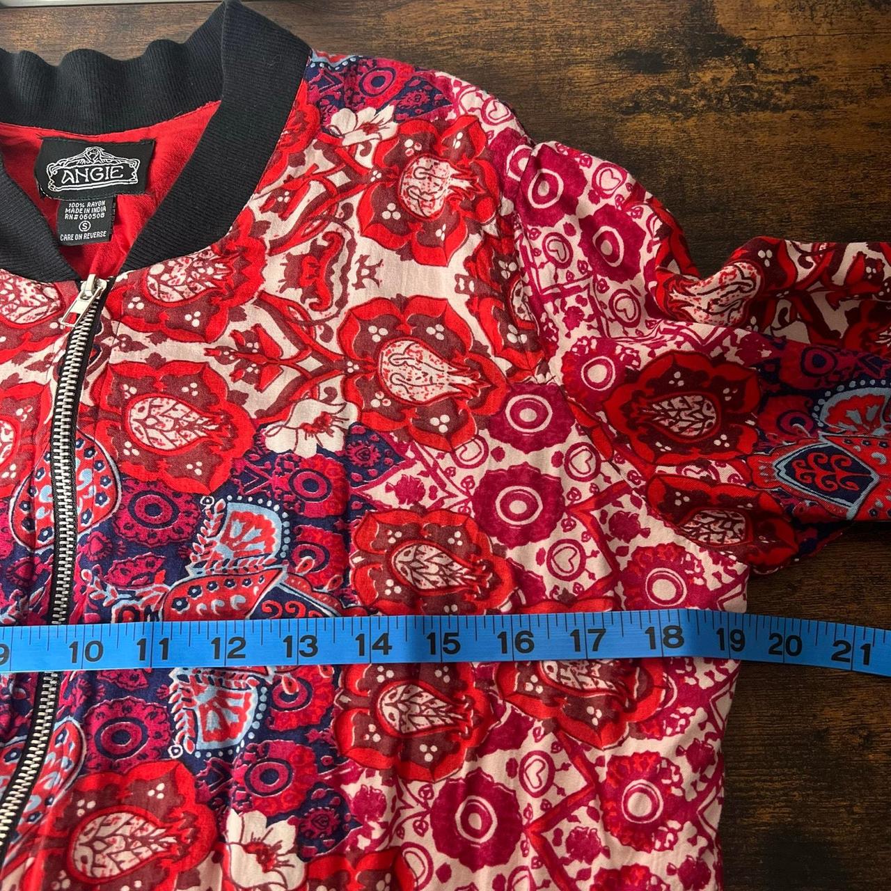 Source Unknown Women's Jacket - Red/Blue - S – An… - image 8