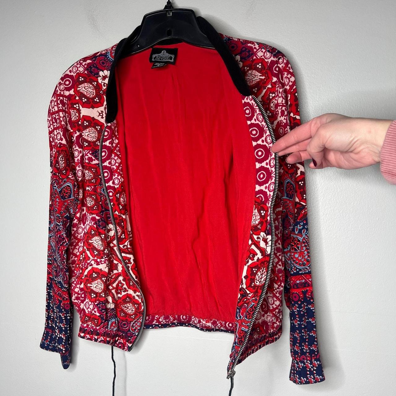 Source Unknown Women's Jacket - Red/Blue - S – An… - image 7