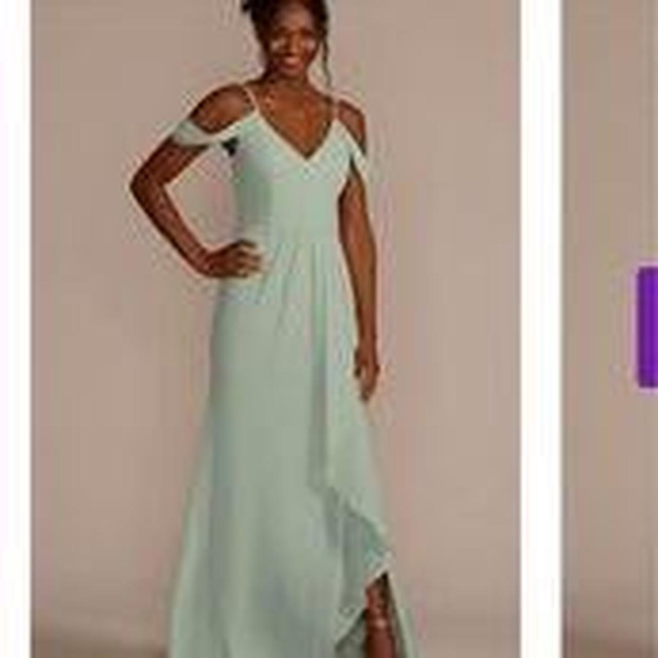 David's bridal mint green bridesmaid dresses sale