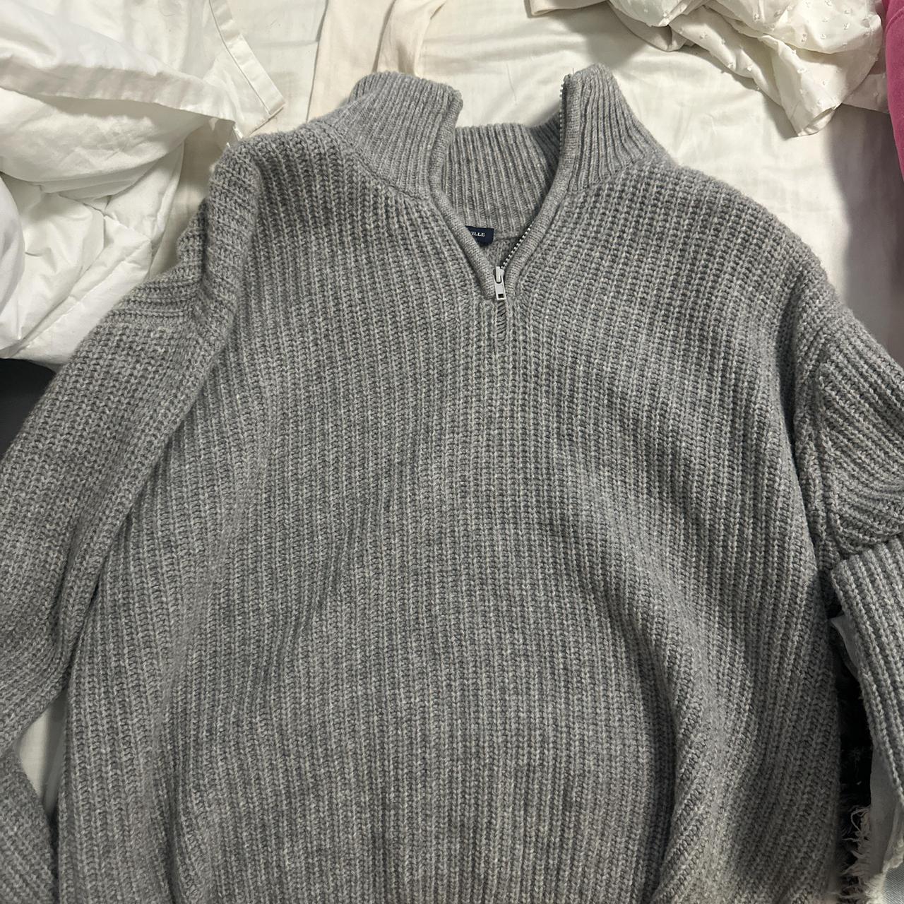Brandy Melville Women's Sweater Grey One size – Grey brandy