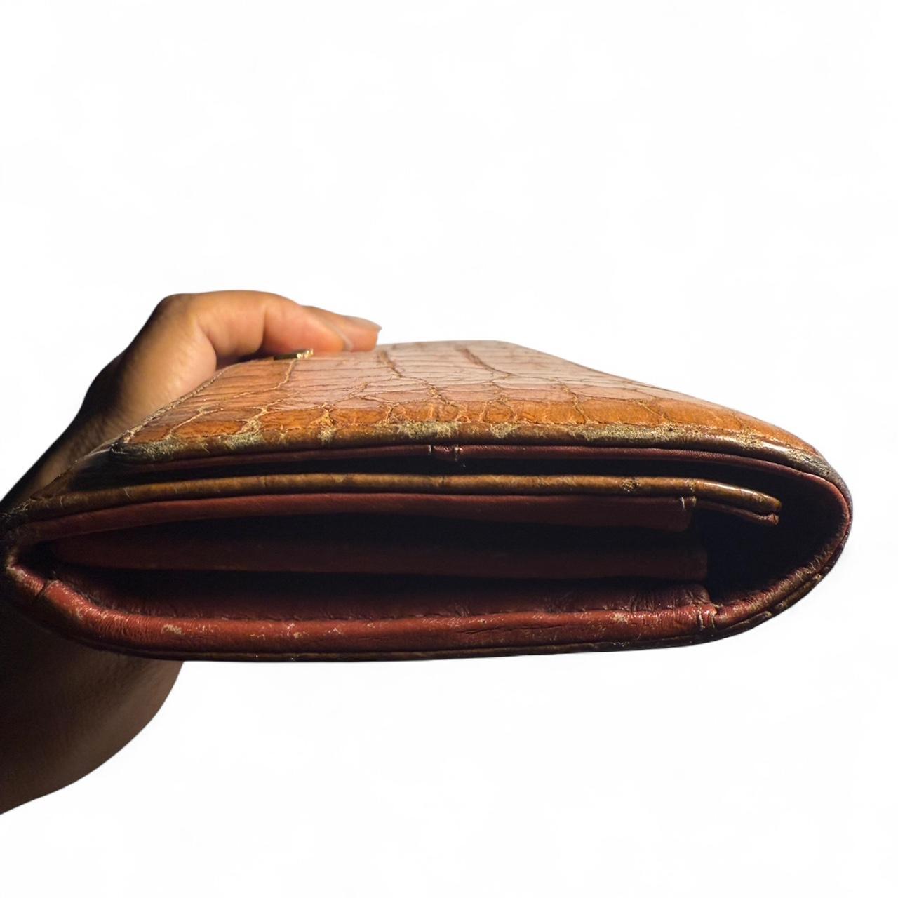 Miu Miu Women's Wallet - Brown/Tan – Miu Miu oran… - image 4