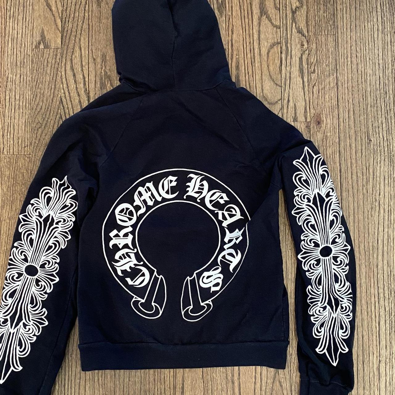 Chrome Hearts hoodie womens small early 00s Depop