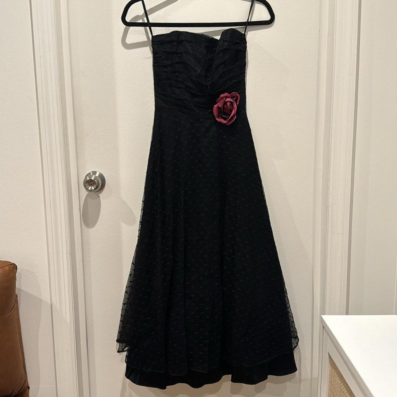 Selling vintage Scott McClintock black red prom