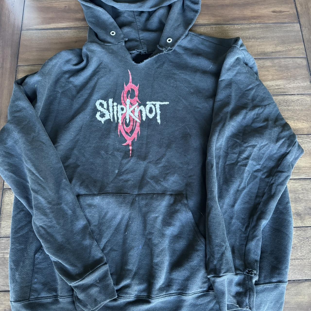 Slipknot 90S Big offers Logo Hoodie Vintage