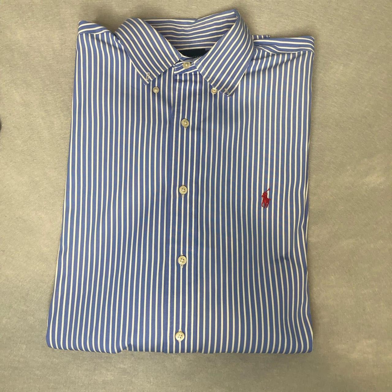 Ralph Lauren Men's Long Sleeve Button Up Shirt Size... - Depop