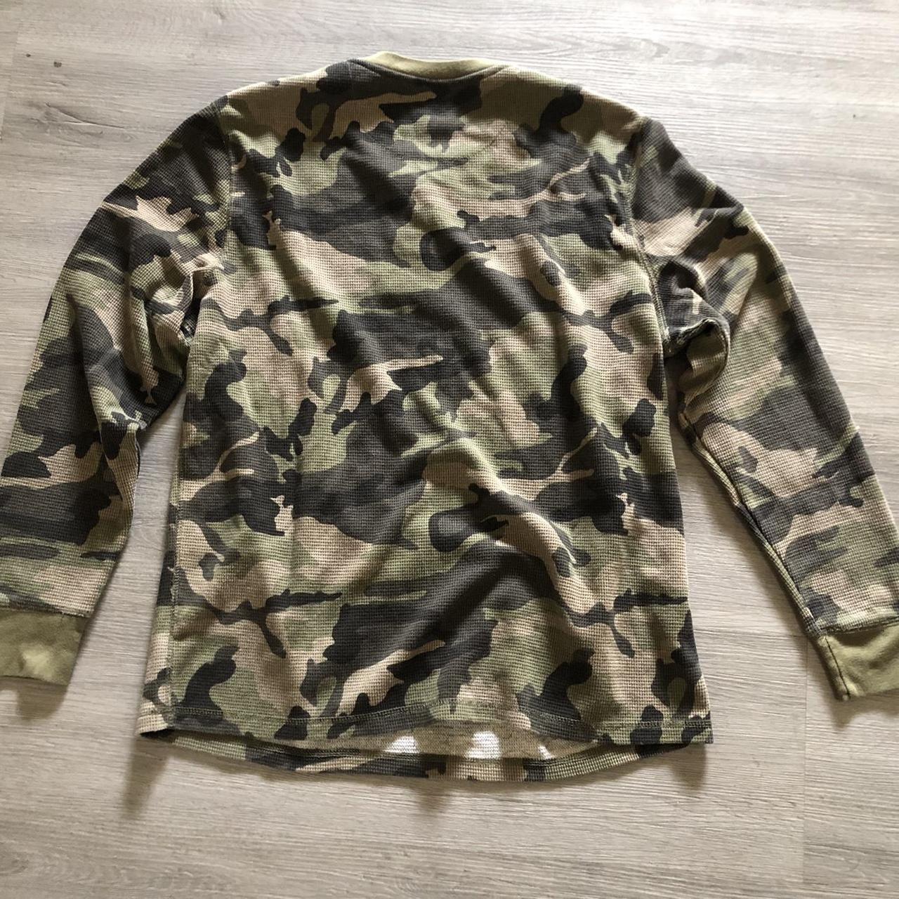 Cool camo Faded Glory thermal, Size XL #Y2k #Baggy | Depop