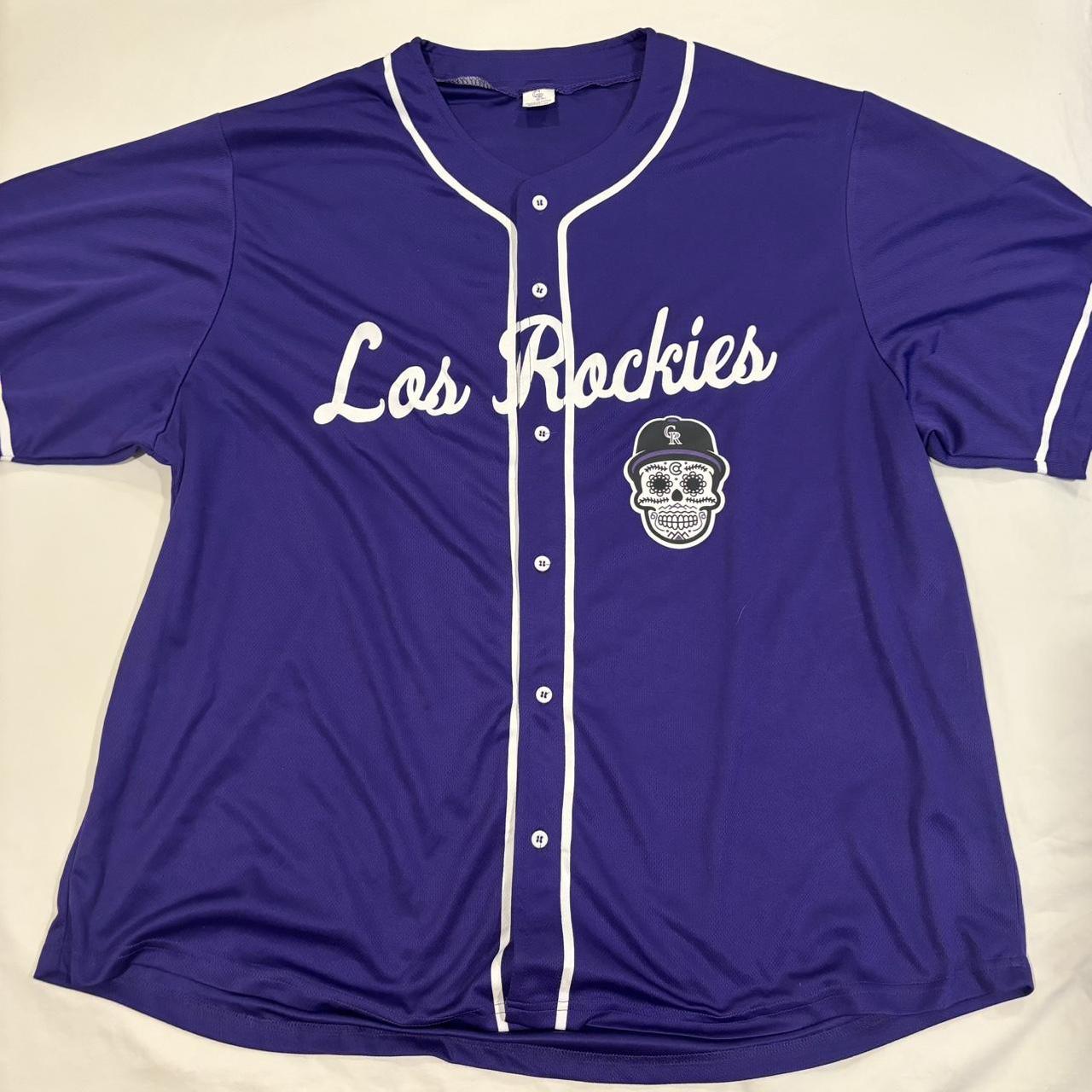 Los rockies hot sale jersey