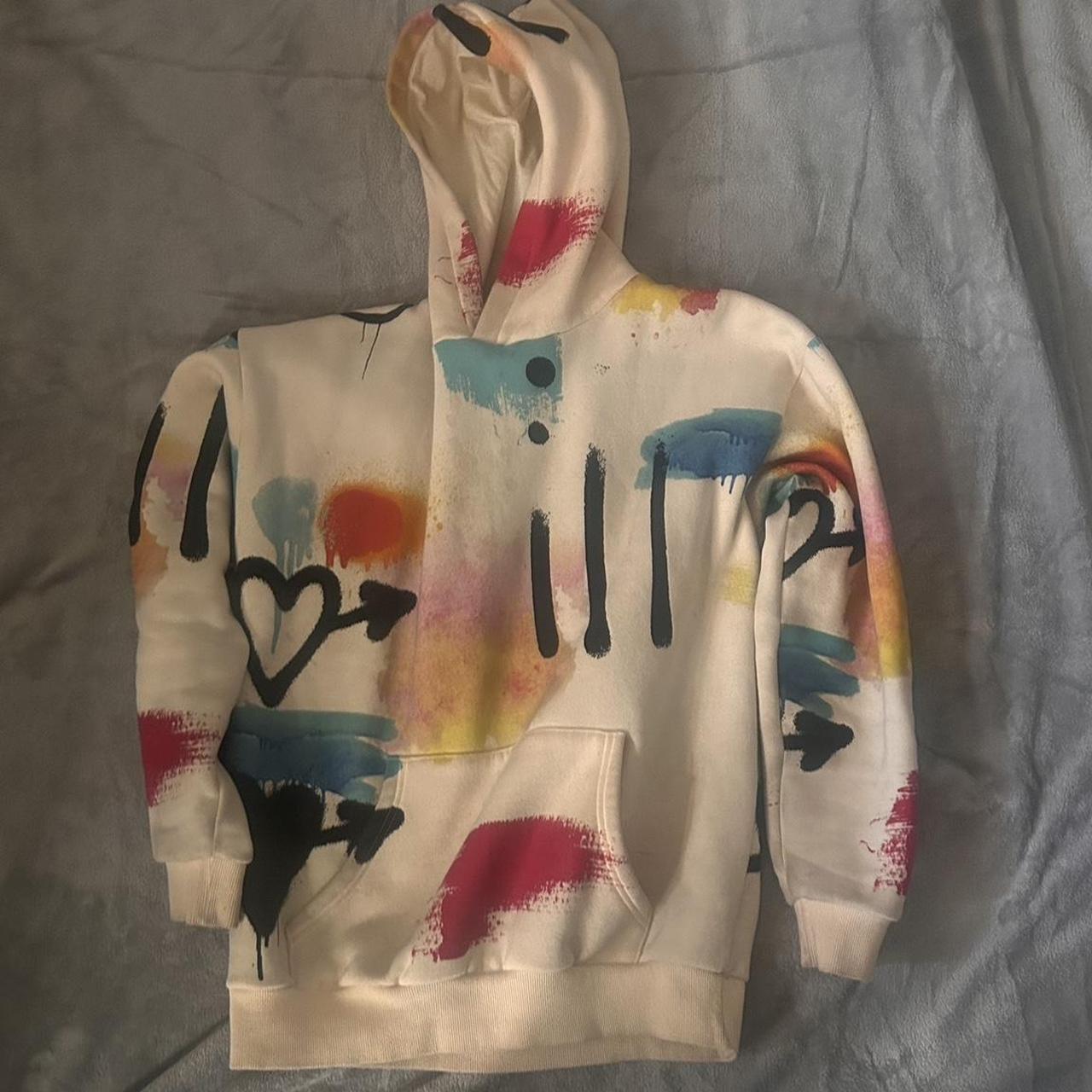 Pacsun scrap art hoodie sale