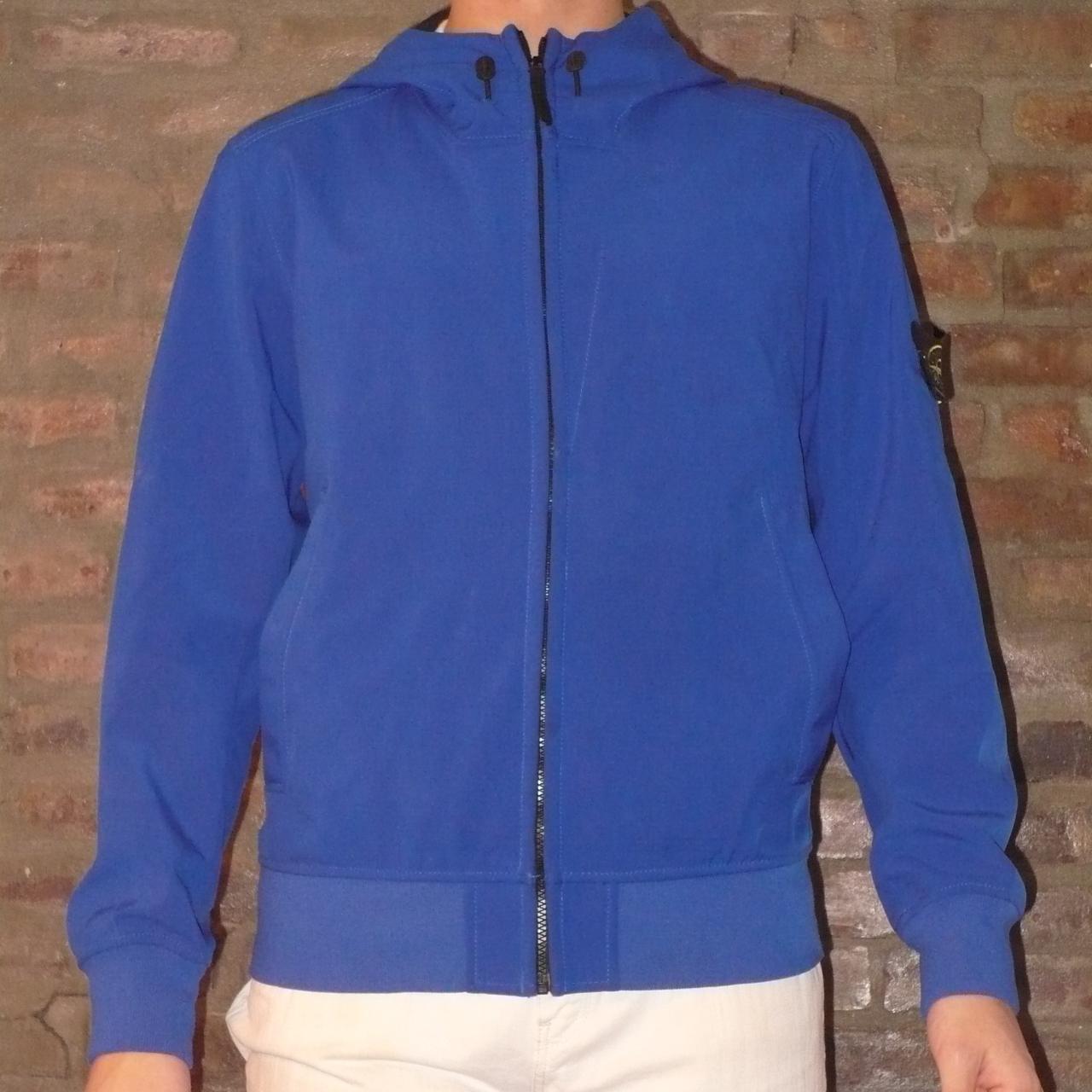 Royal blue hotsell stone island jacket