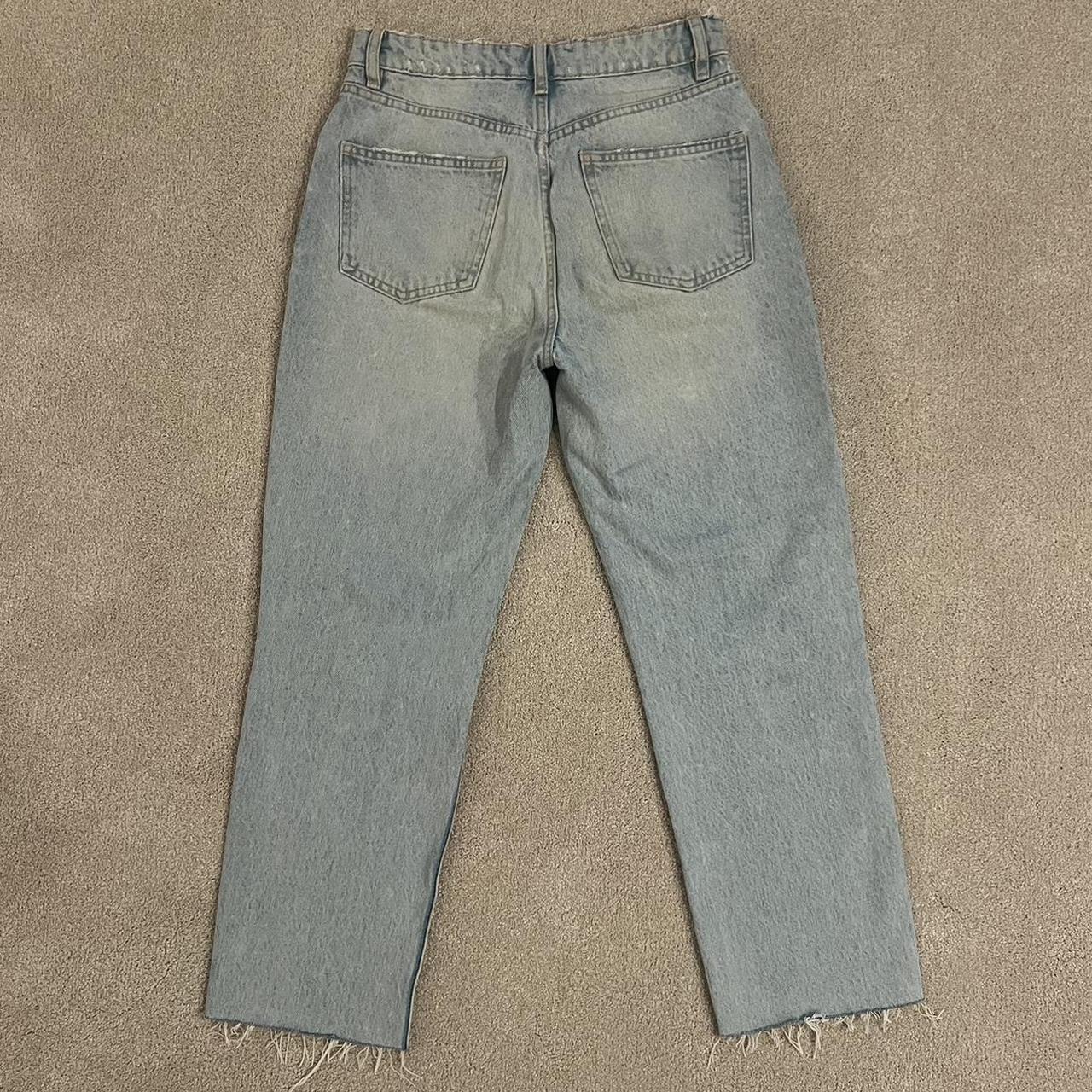 Woman’s Zara Jeans US size 4, button up, holes in... - Depop