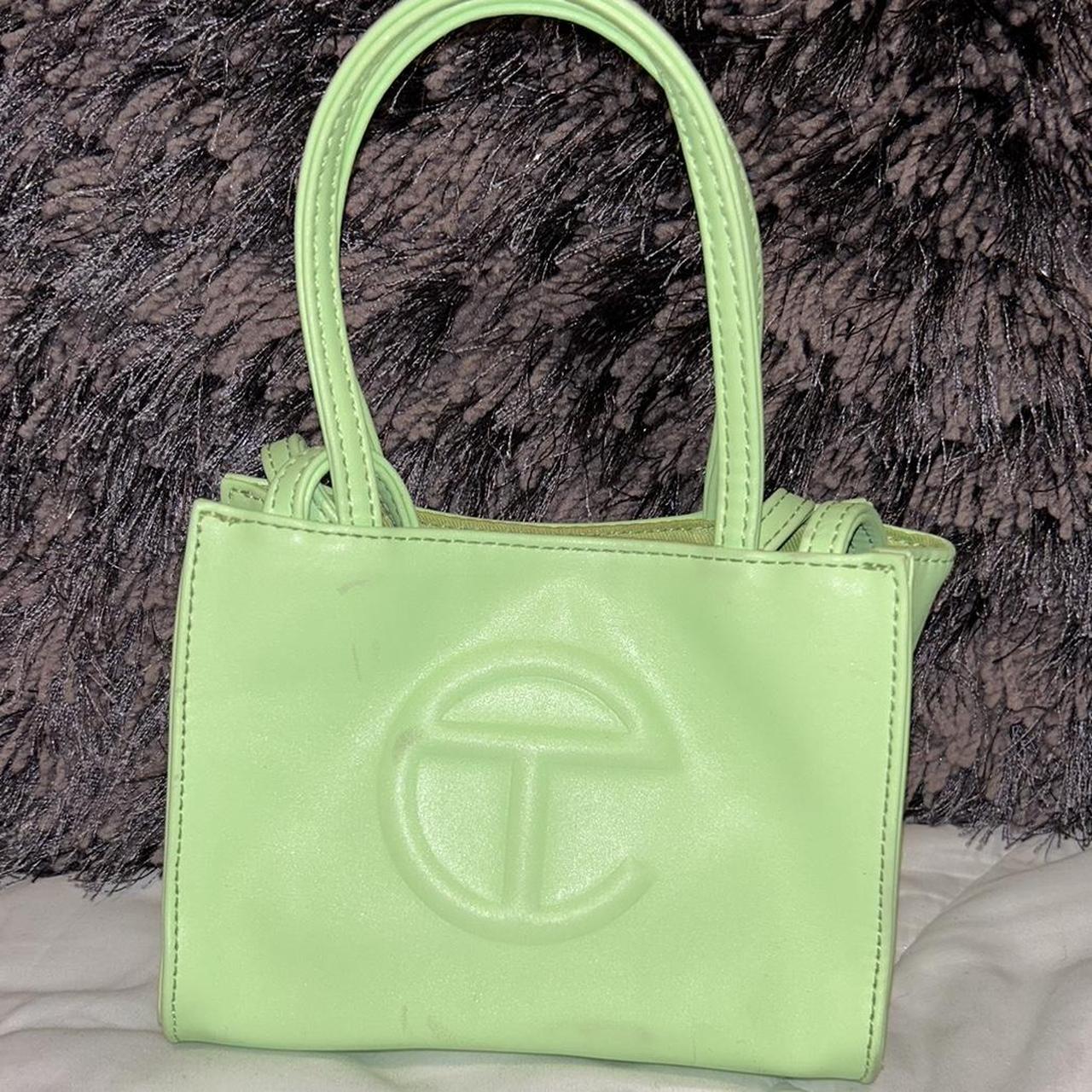 Telfar Women's Green Bag Depop