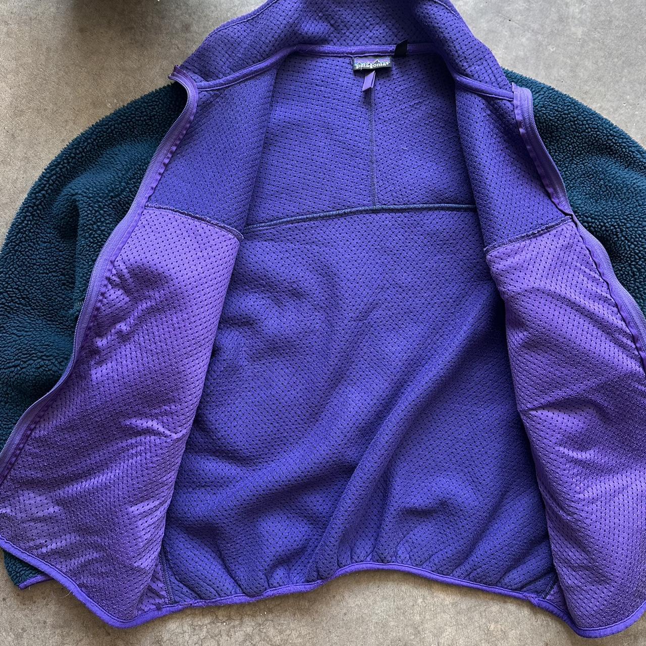 Vintage 80s Dark Green Patagonia Fleece Size L this... - Depop