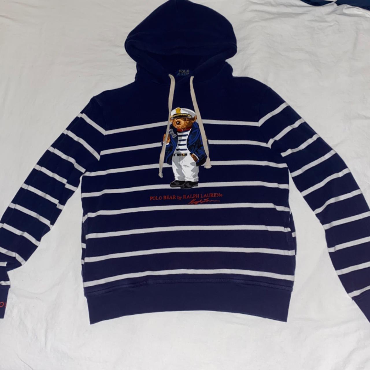 Ralph Lauren Polo bear hoodie - Depop