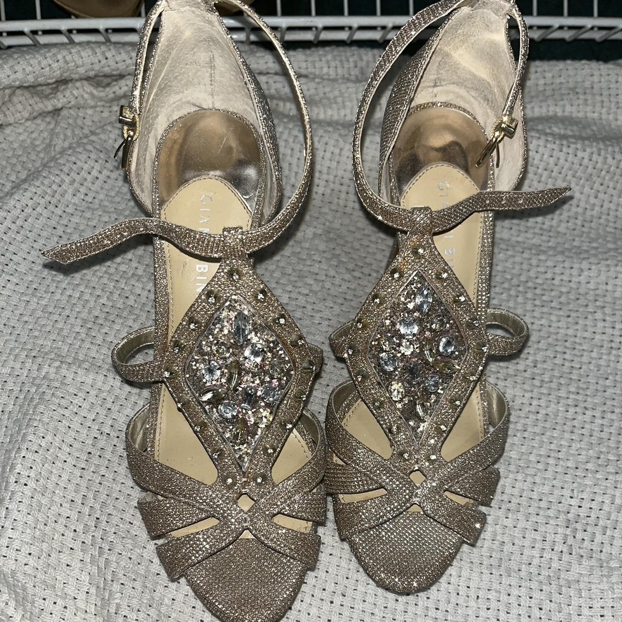 Gianni bini rhinestone discount flats