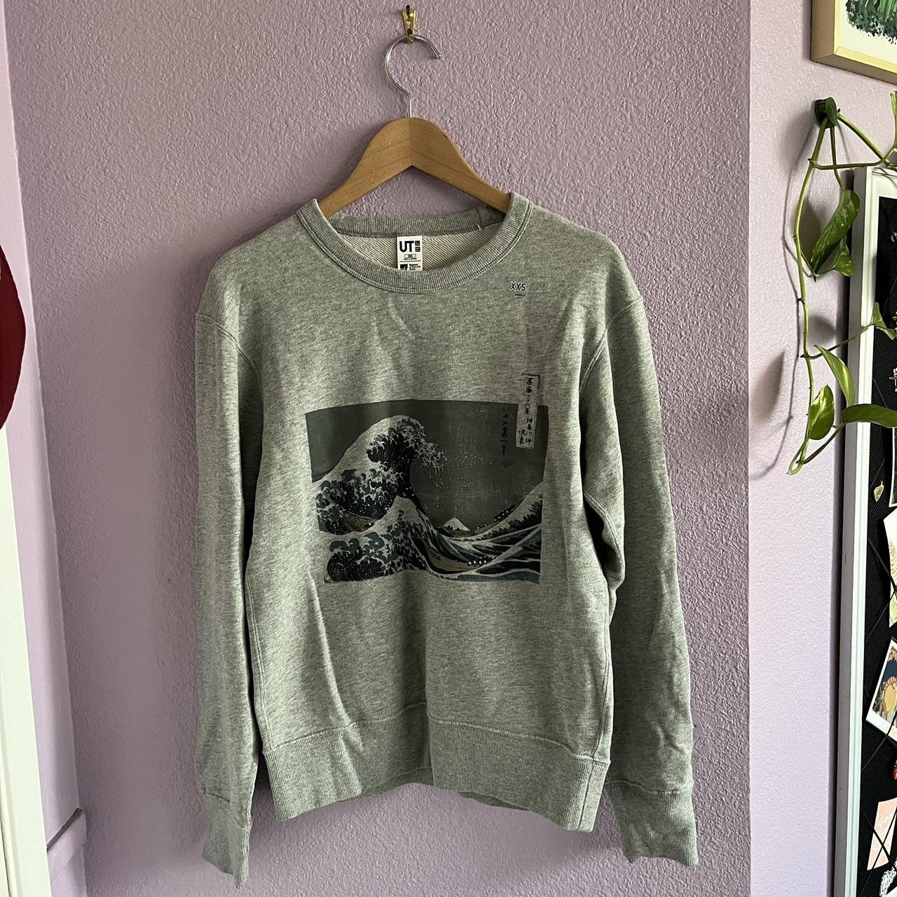 Uniqlo hokusai sweatshirt hot sale