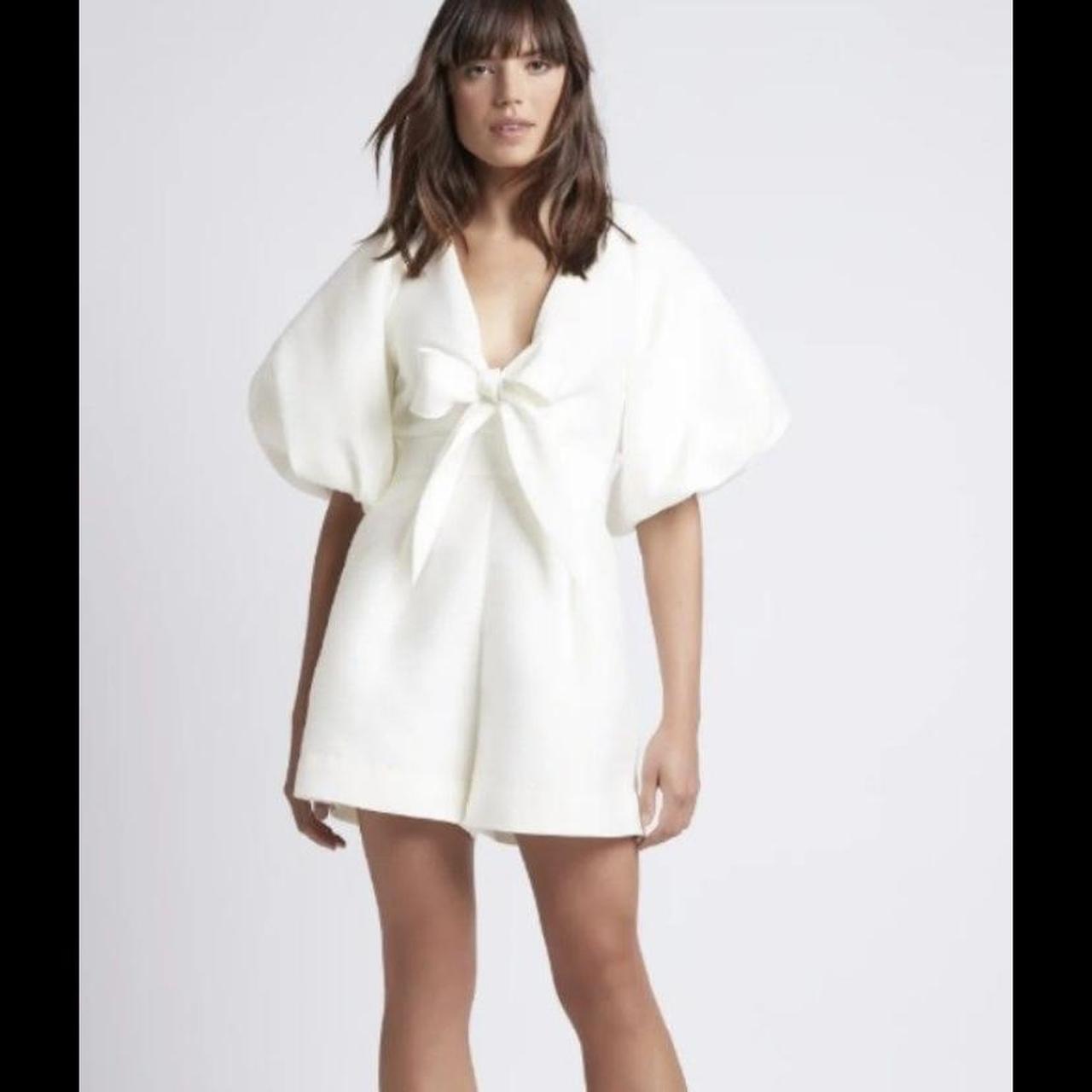 Sheike Aria Playsuit in White Size 10 Depop