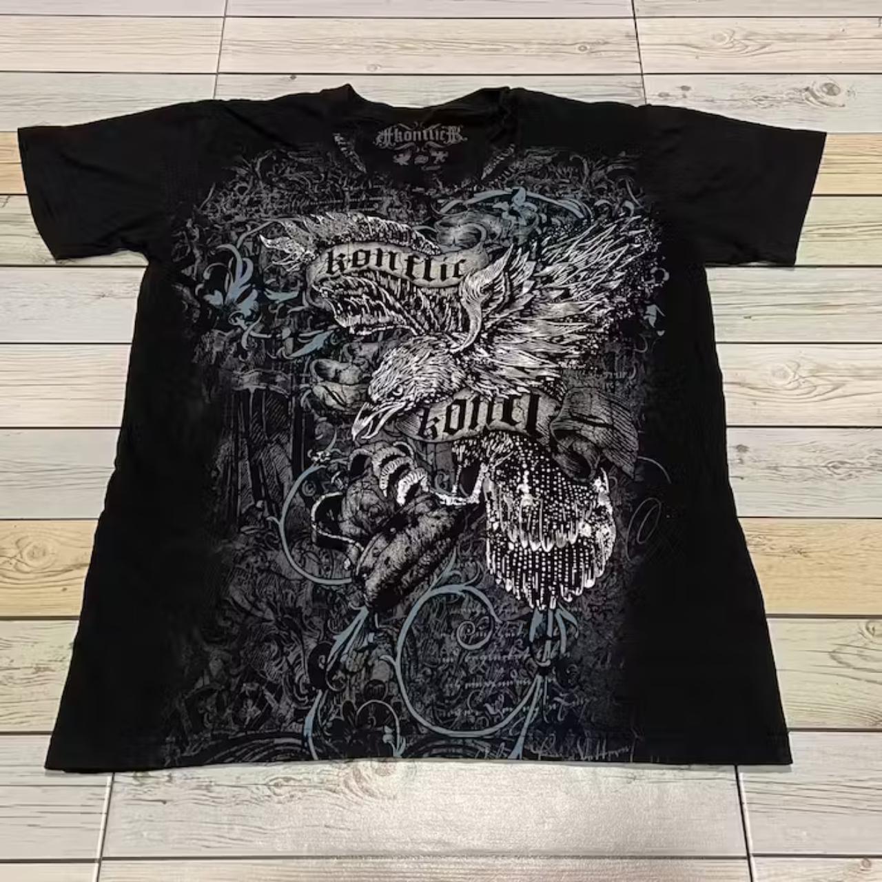 Affliction × Ed Hardy × Tapout Rare Ikonflick Wings... - Depop